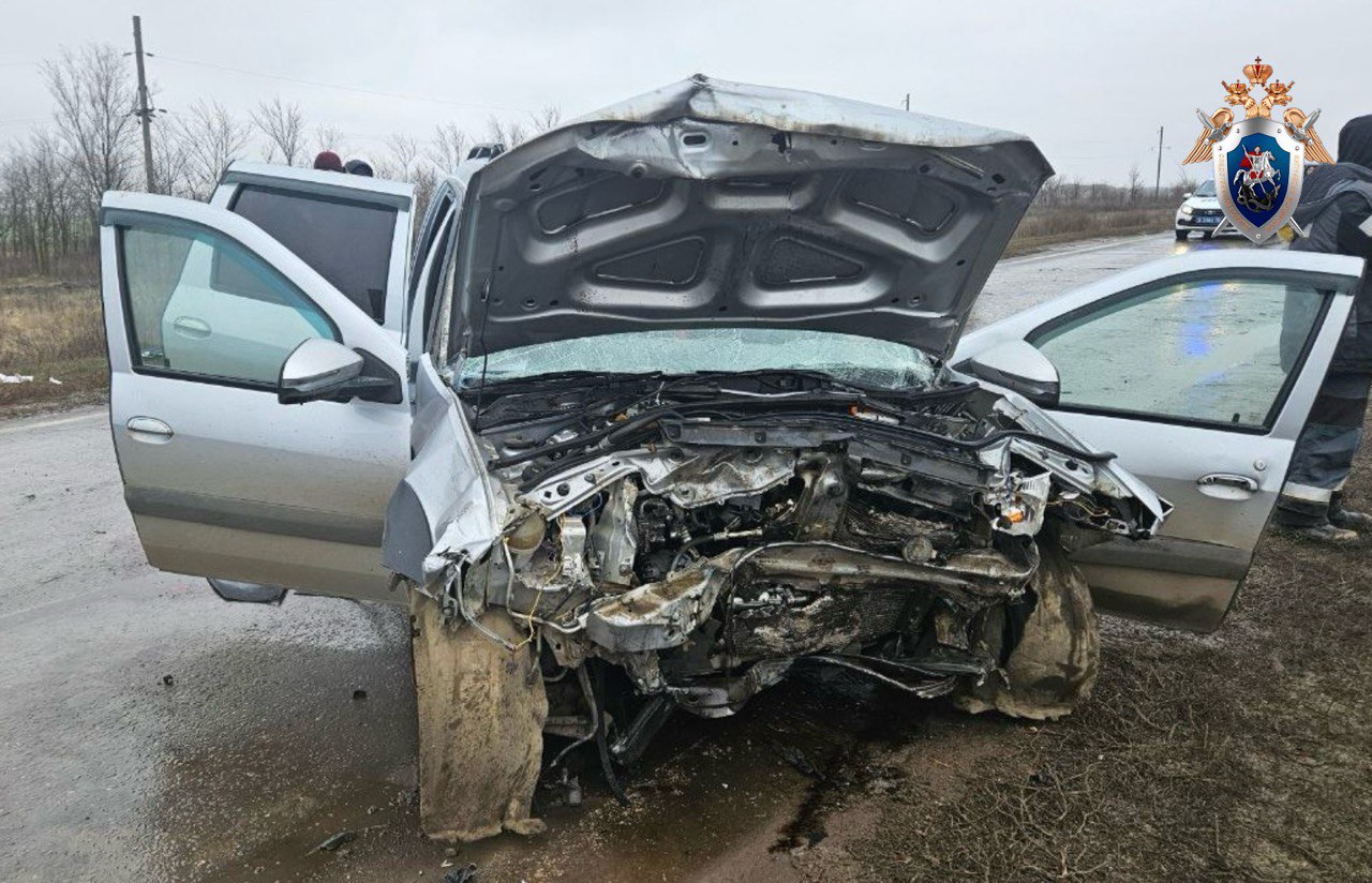 На месте ДТП. Фото СУ СК по Оренбургской области 