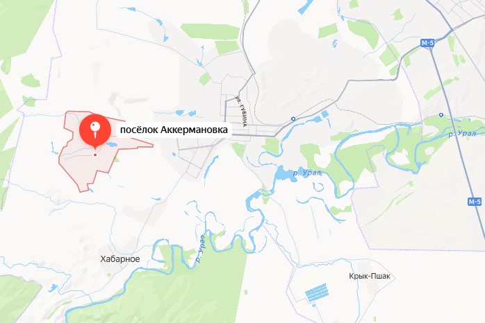 Поселок Аккермановка на Яндекс.Картах