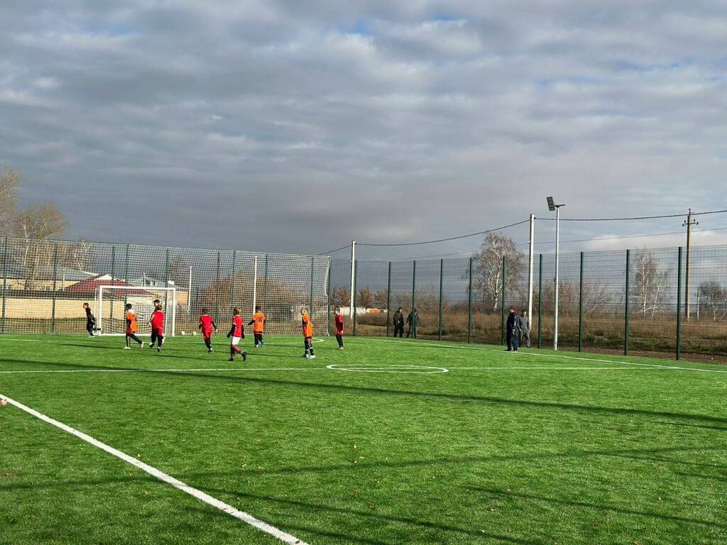 Поле для мини-футбола. Фото: Правительство Оренбургской области