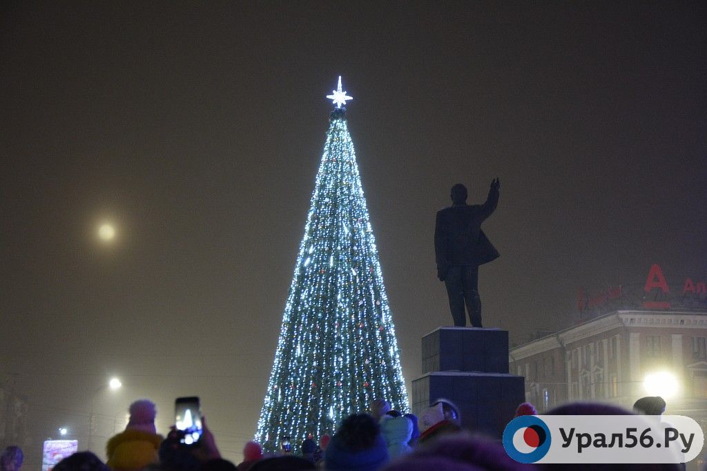 Главная елка Орска, 2018 год