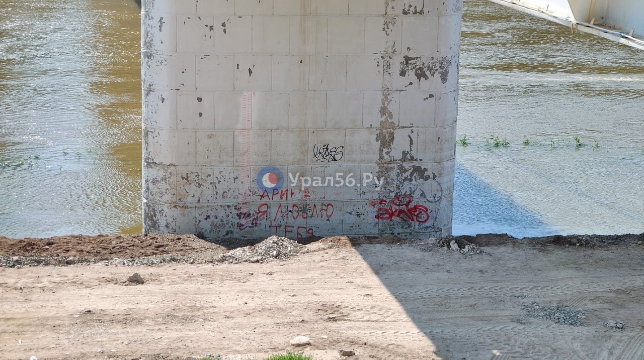 Урал в Оренбурге, 20 августа