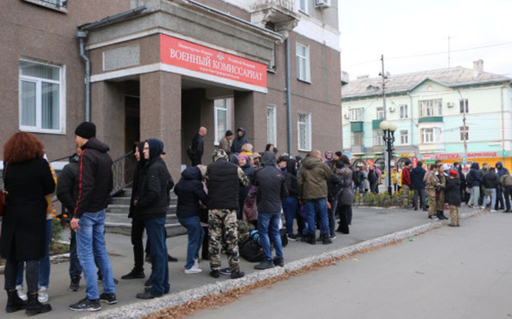 Мобилизованные жители Орска. Источник администрация Орска