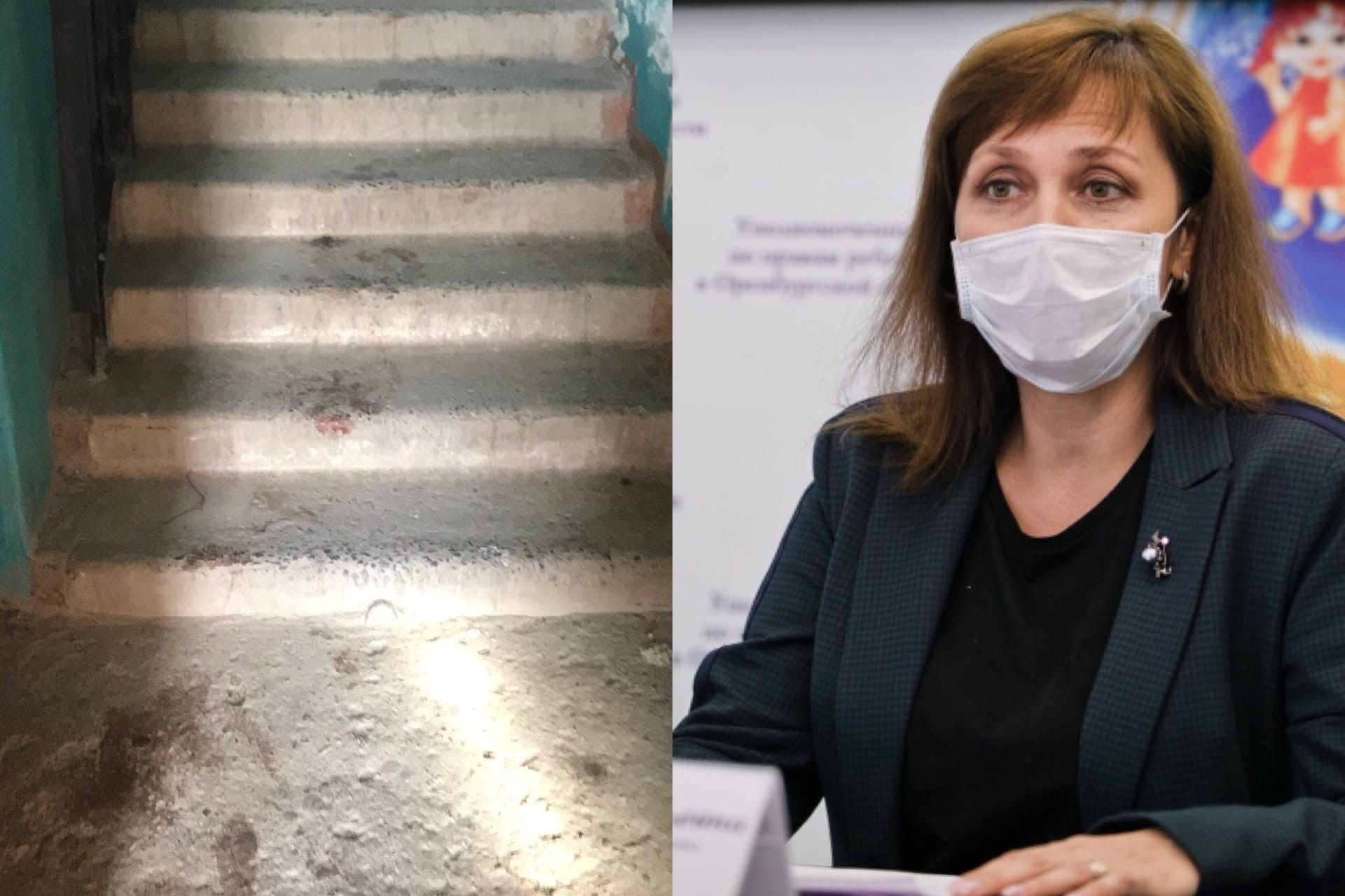 Следы крови в подъезде/Анжелика Линькова 