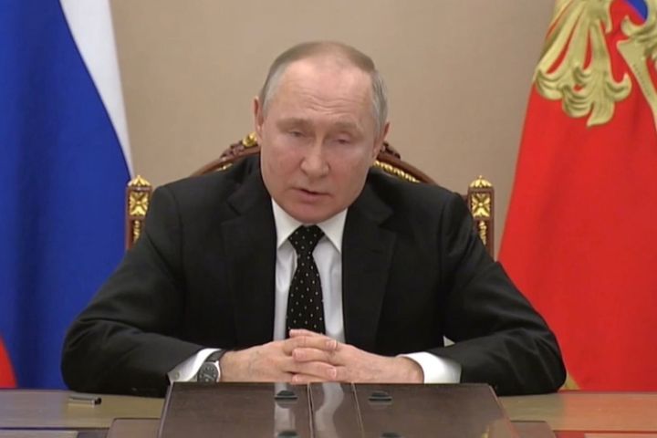 Владимир Путин. Скриншот с прямого эфира LIFE.ru