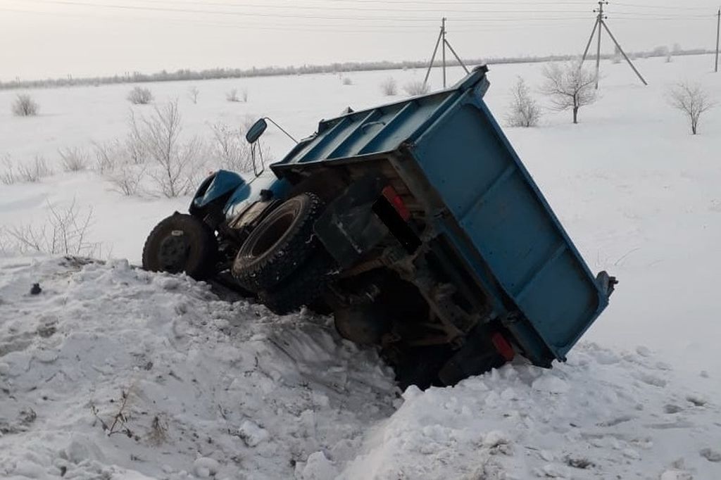 ДТП на 319 километре автомобильной дороги Оренбург – Орск – Шильда – граница с Челябинской областью
