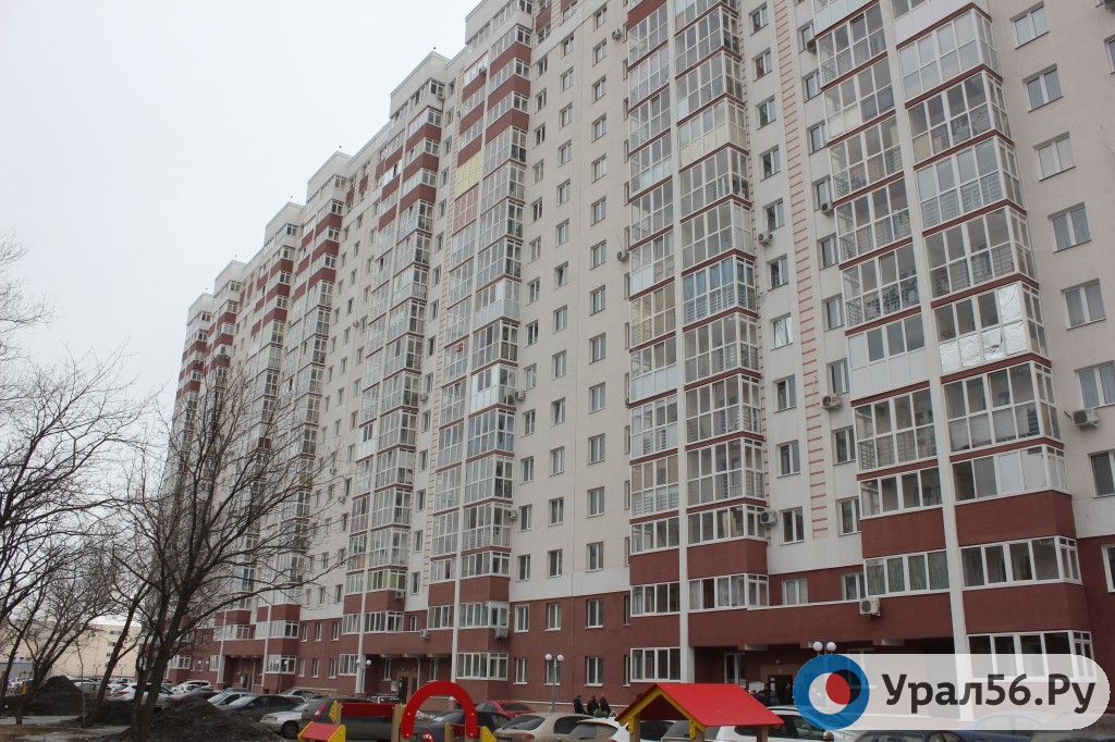 Многоэтажный дом в Оренбурге