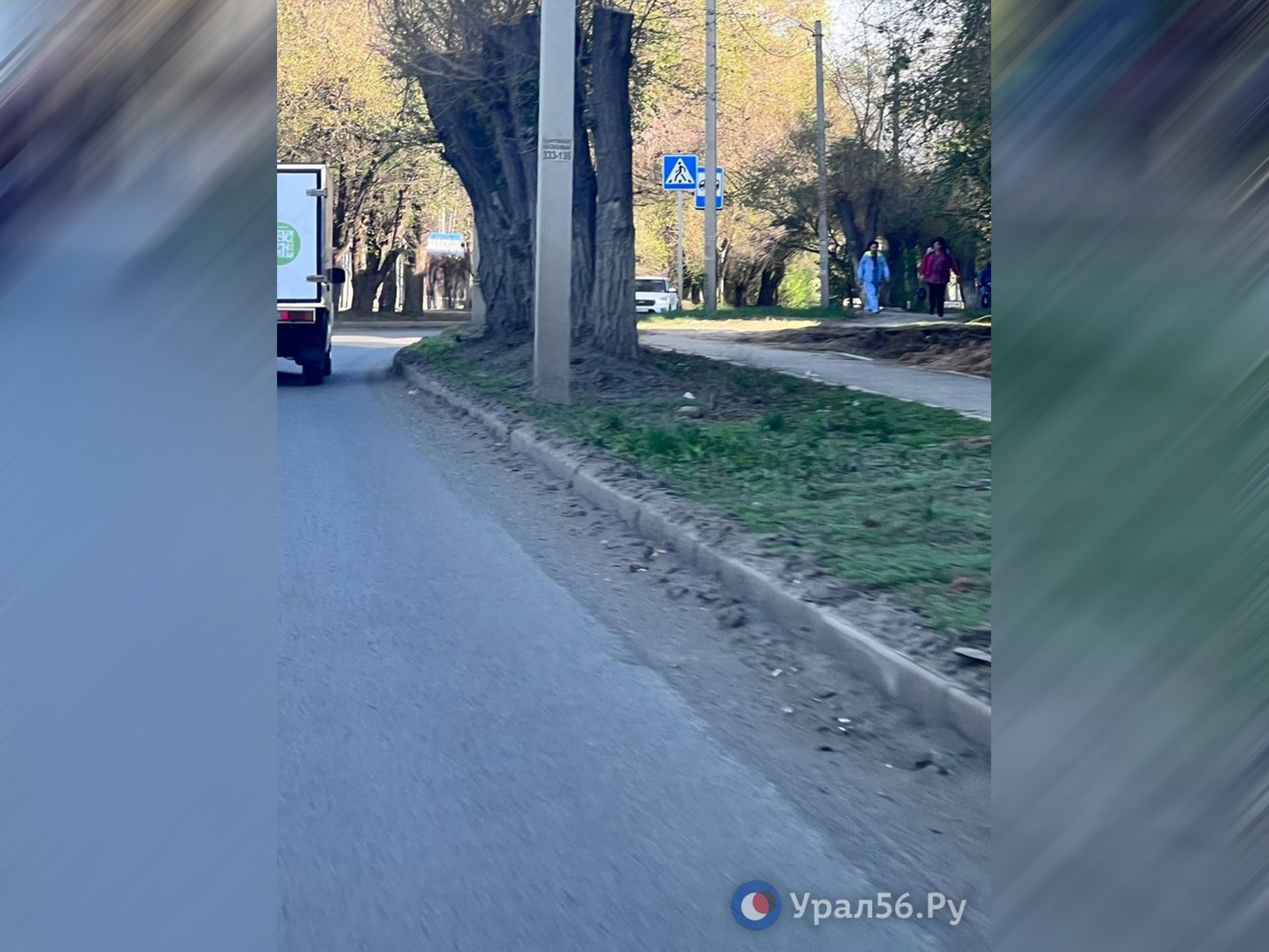 Улица Станиславского на отрезке от ул. Тагильской до ул. Нефтяников (2 мая 2023 г.)