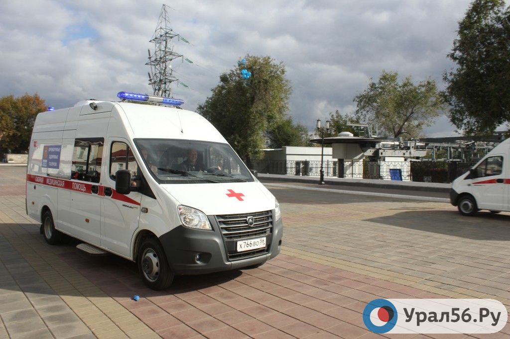 Машина скорой помощи в Оренбургской области