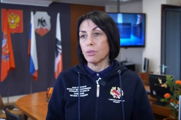 Министр здравоохранения Оренбургской области Татьяна Савинова