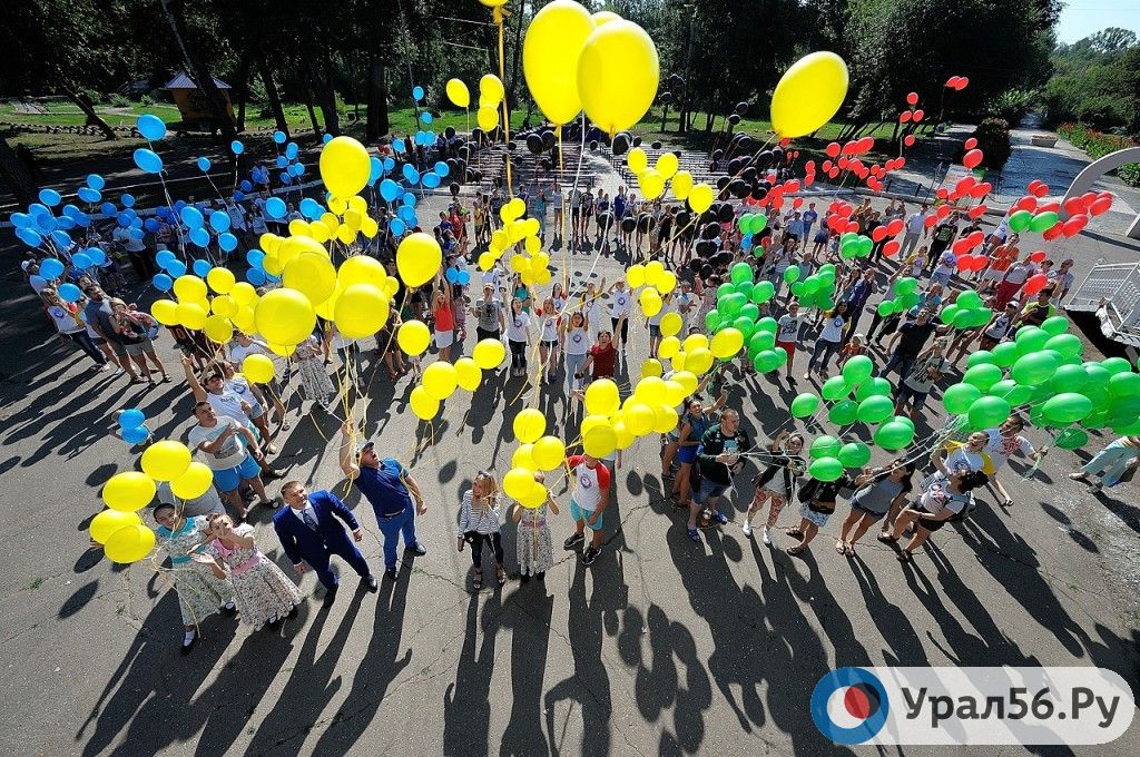 На одном из праздников в Оренбурге