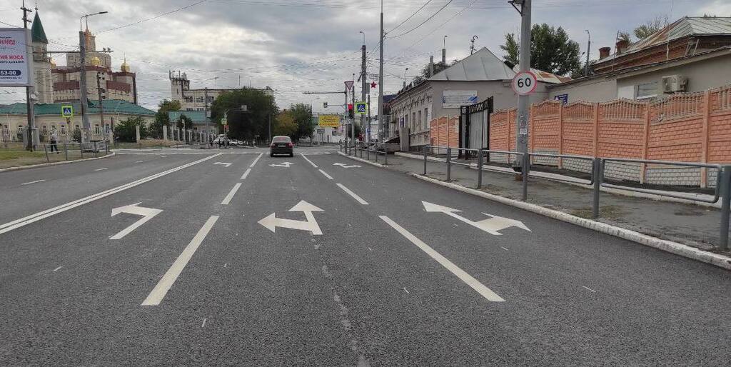 В Оренбурге завершается ремонт дорог на проспекте Парковом и улице Рыбаковской. Фото: правительство Оренбургской области