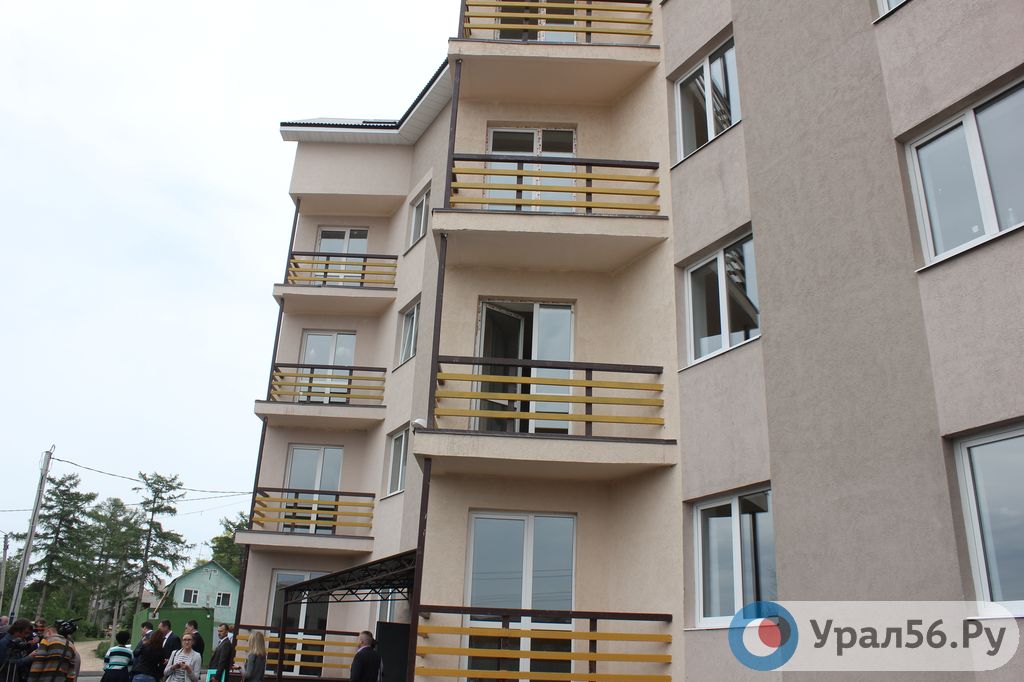 Дом на улице Турбинной в Оренбурге, где проживают дети-сироты