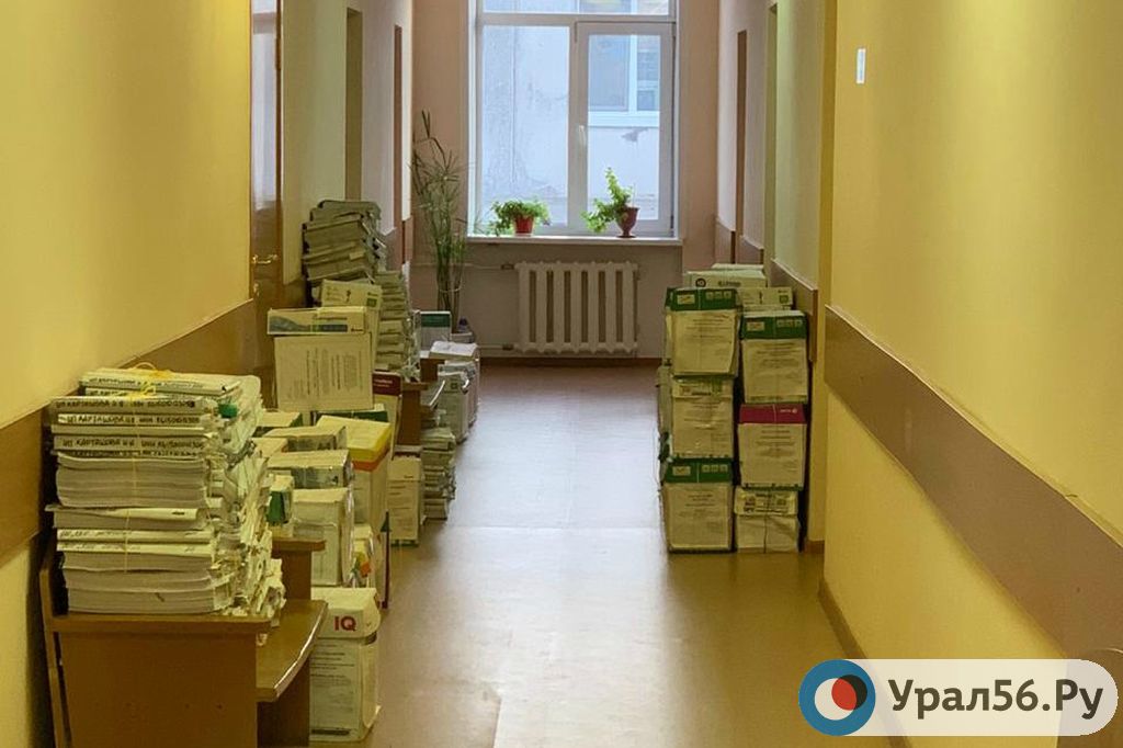 Документы фирм в коридоре налоговой, фото: Оксана Горбачева