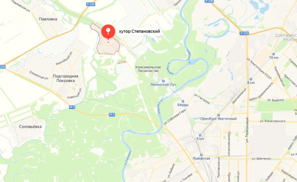 Из-за резкого роста уровня воды в реке Сакмара в Оренбурге закрыли дорогу, ведущую на хутор Степановский