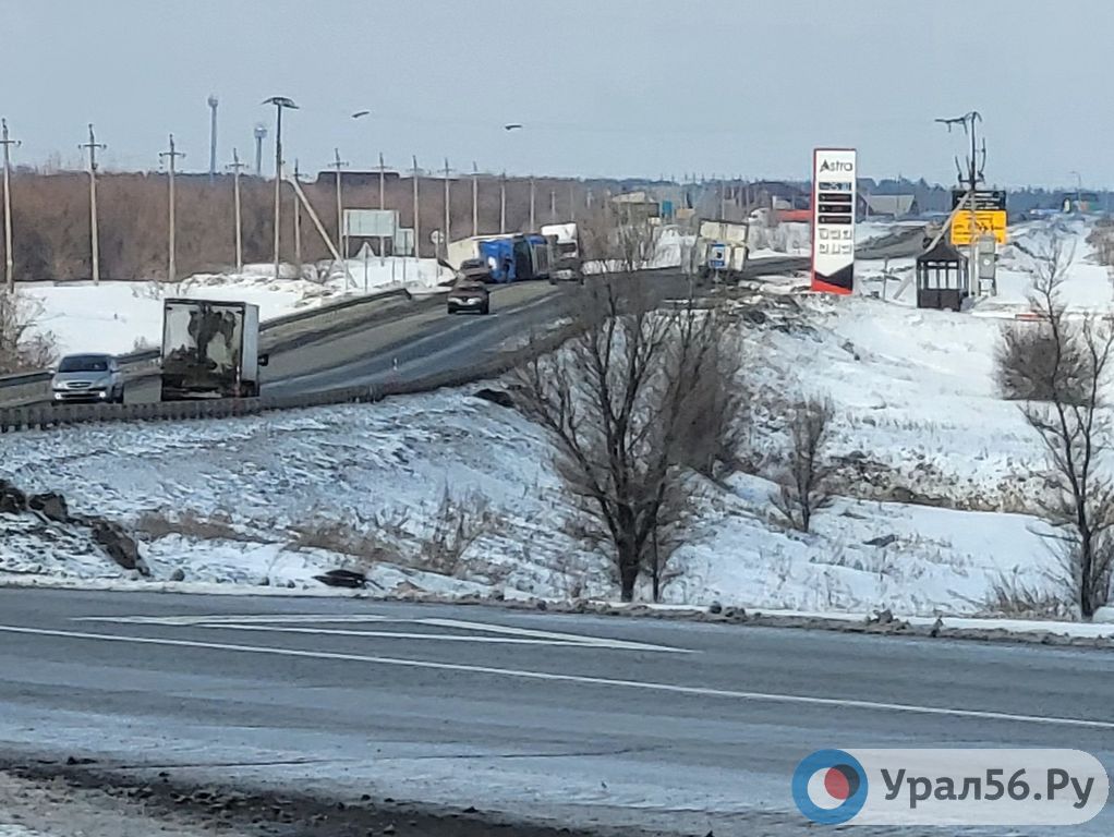 ДТП на трассе под Оренбургом