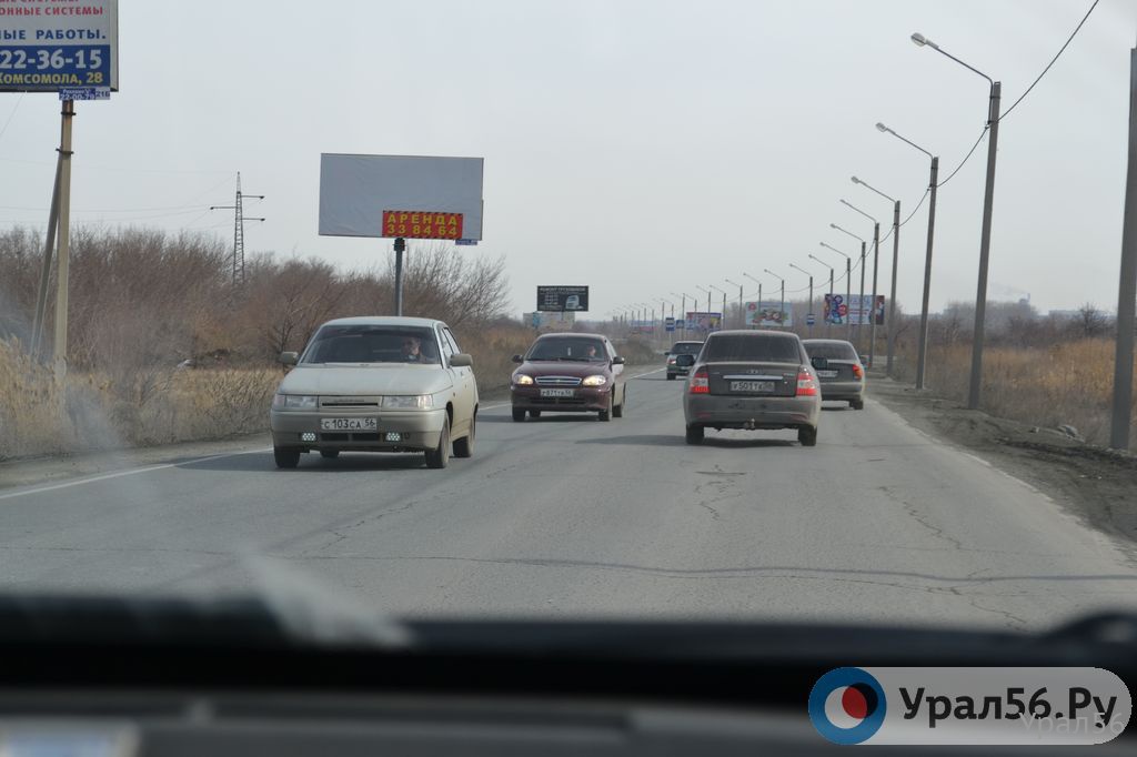 Объездная дорога в Орске, фото из архива