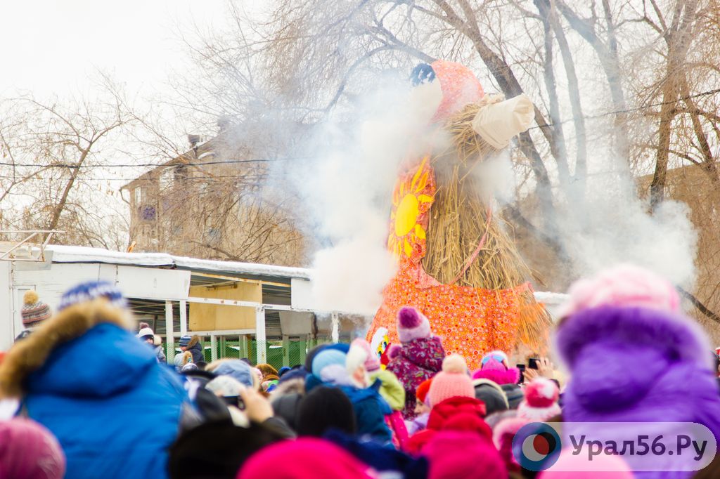 Масленица в Оренбургской области. Фото 2015 года