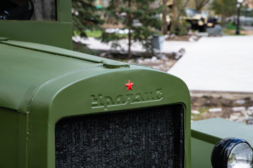 В Оренбурге легендарная «Катюша» вернулась в парк «Салют, Победа!»