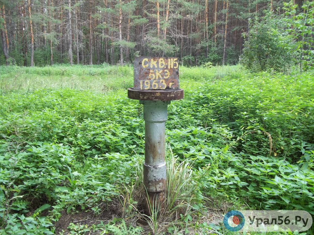 Одна из скважин в Оренбургской области