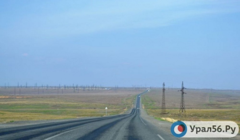 Трасса Оренбург - Орск (фото из архива)