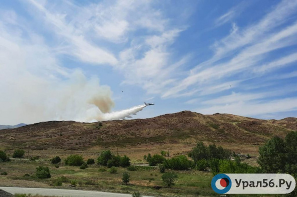 Самолеты ИЛ-76, которые базировались под Оренбургом, тушат пожары в Турции. В Оренбургскую область направлены военные самолеты из других регионов