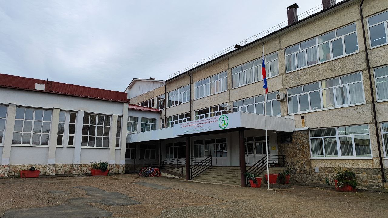 Школа в Бузулуке. Фото: Соцсети Владимира Пескова