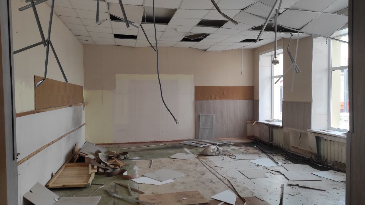 Так сейчас выглядят помещения школы