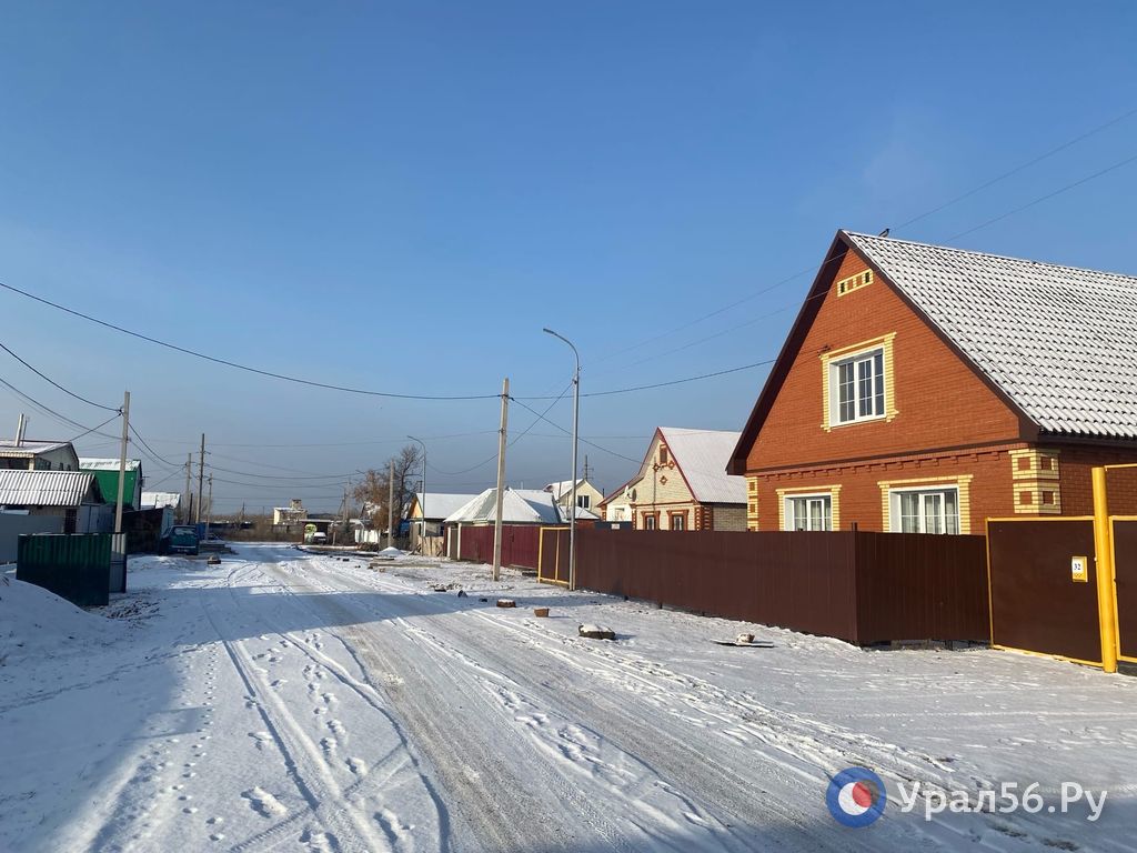 Улица Тельмана в Оренбурге