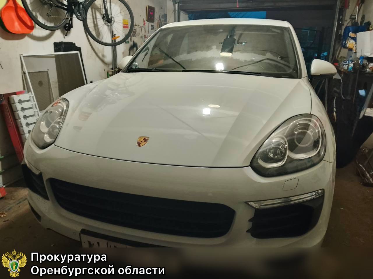 Porsche Cayenne. Источник: Прокуратура Оренбургской области 