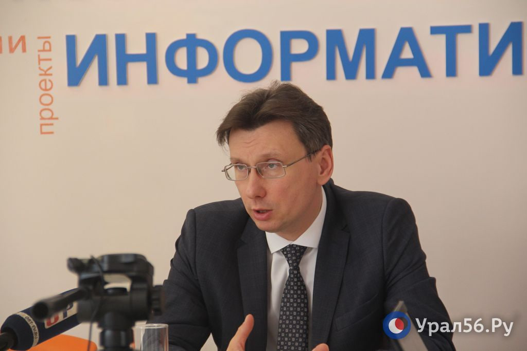 Министр образования Оренбургской области Алексей Пахомов