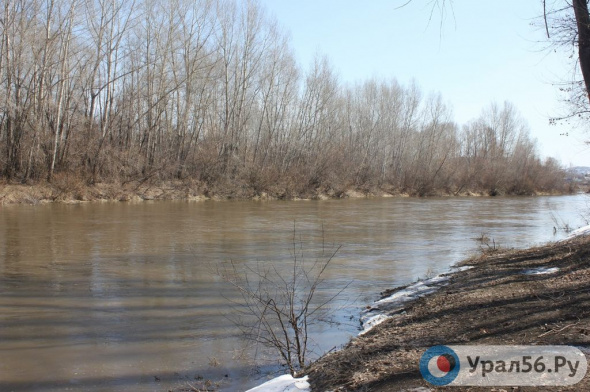 Уровень воды в реке Б.Кумак около Новоорска превышает отметку «Неблагоприятные явления» почти на 1,5 метра
