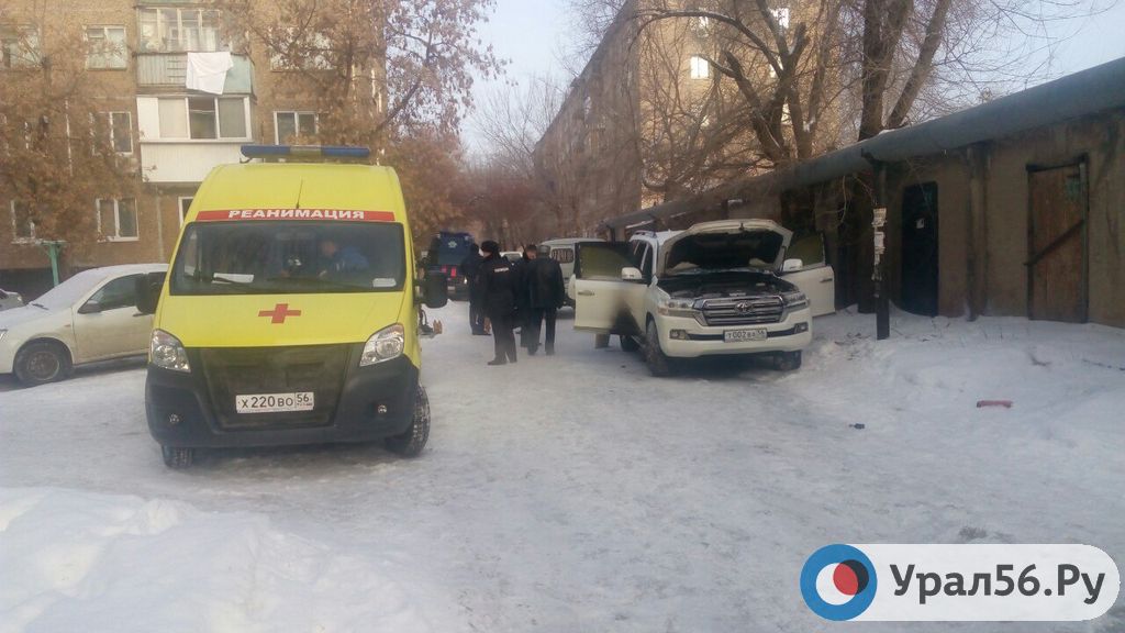 На месте убийства Черновых. 17.01.2018