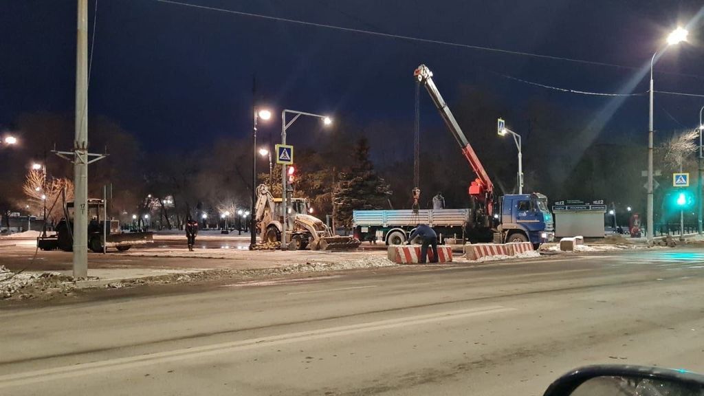 Завершение капитального ремонта улицы Постникова. Фото: администрация Оренбурга
