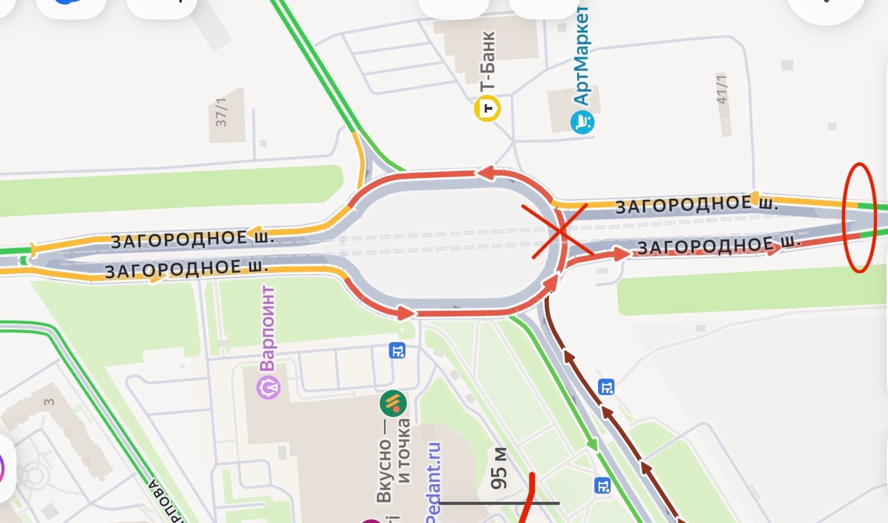 Схема проезда. Фото: Яндекс карты