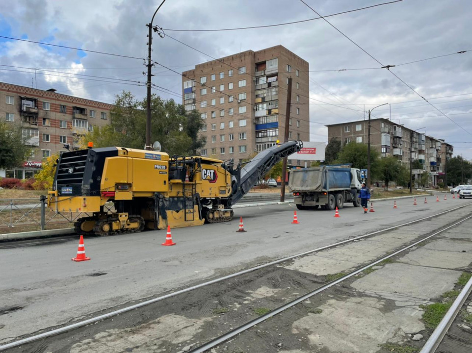 Начался ремонт переезда. Фото: пресс-служба администрации Орска