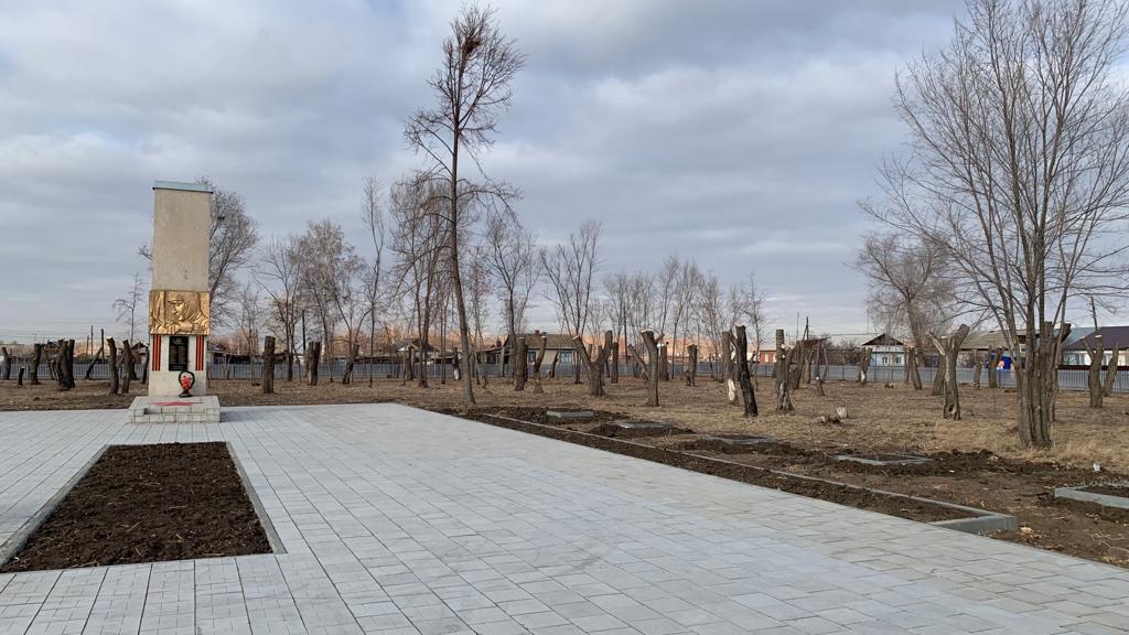 В Орске завершилось благоустройство парка Победы