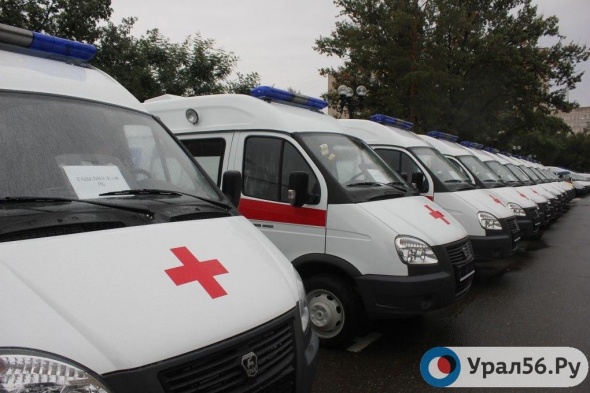 В Оренбургскую область поступили 22 новых автомобиля скорой помощи