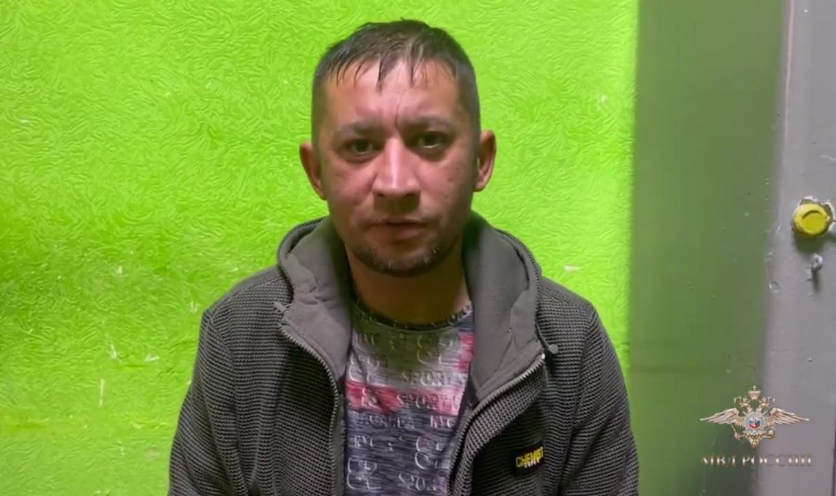 Один из задержанных. Источник: МВД России 