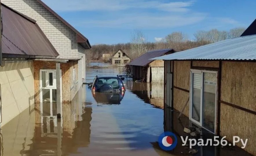 Паводок в Оренбургской области. Фото из архива