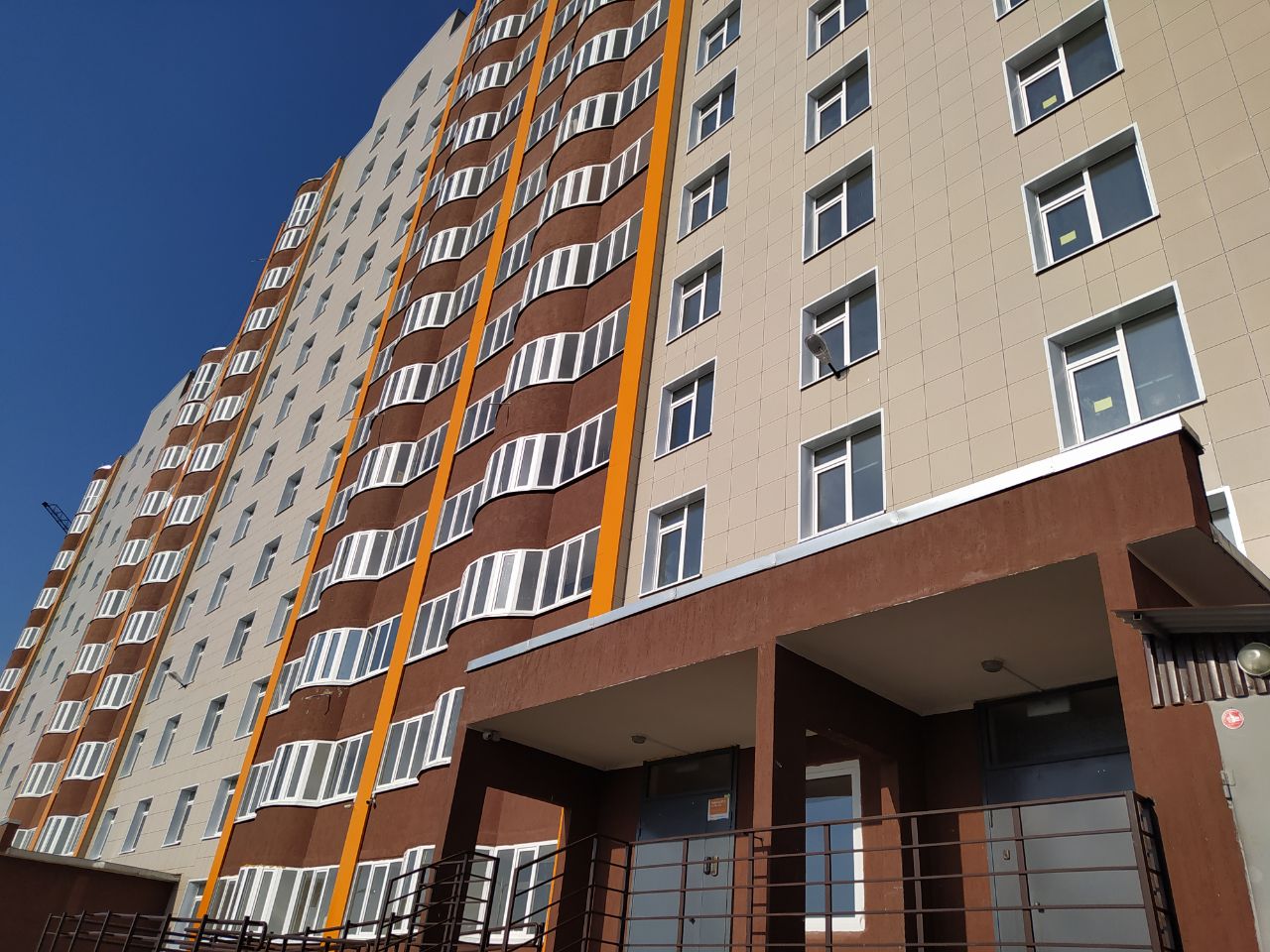 Новый дом на улице Уральской, Оренбург