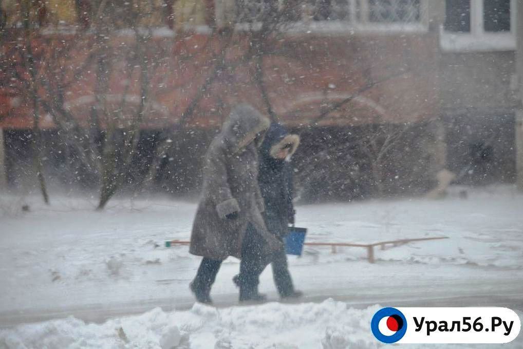 Метель в Орске