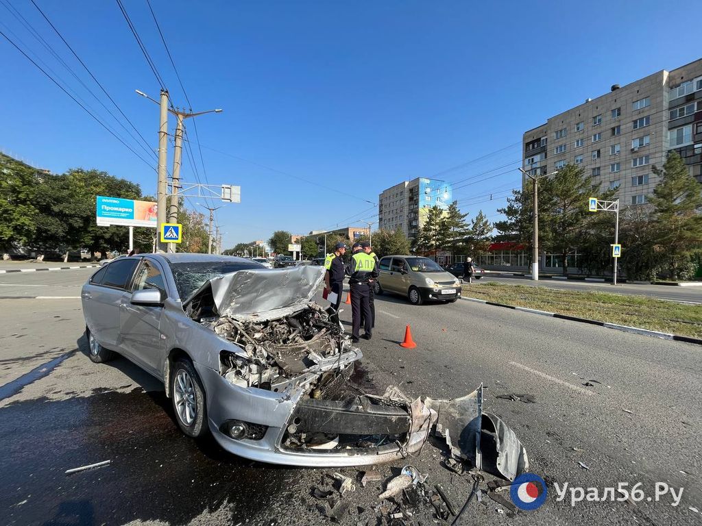 На месте ДТП в Орске