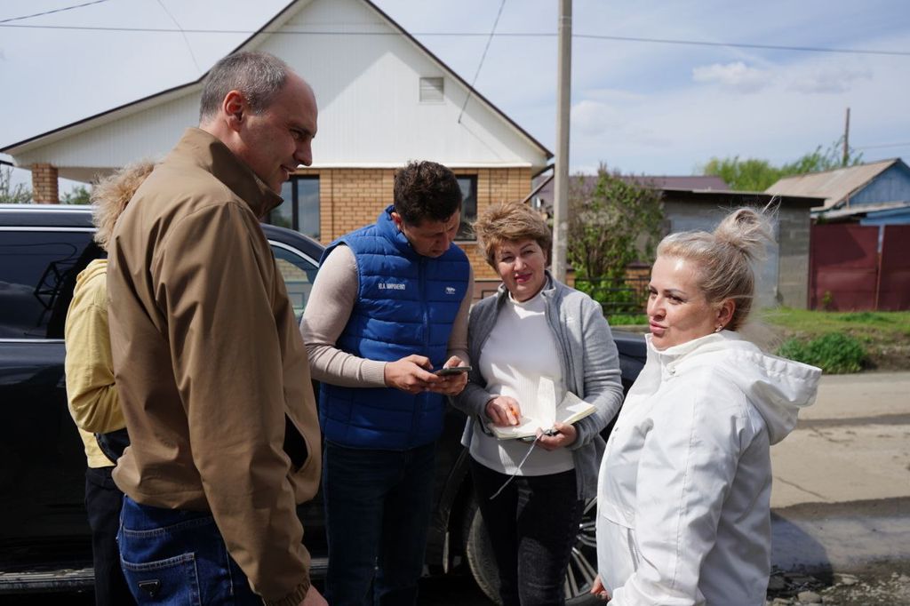 Восстановительные работы в Орске