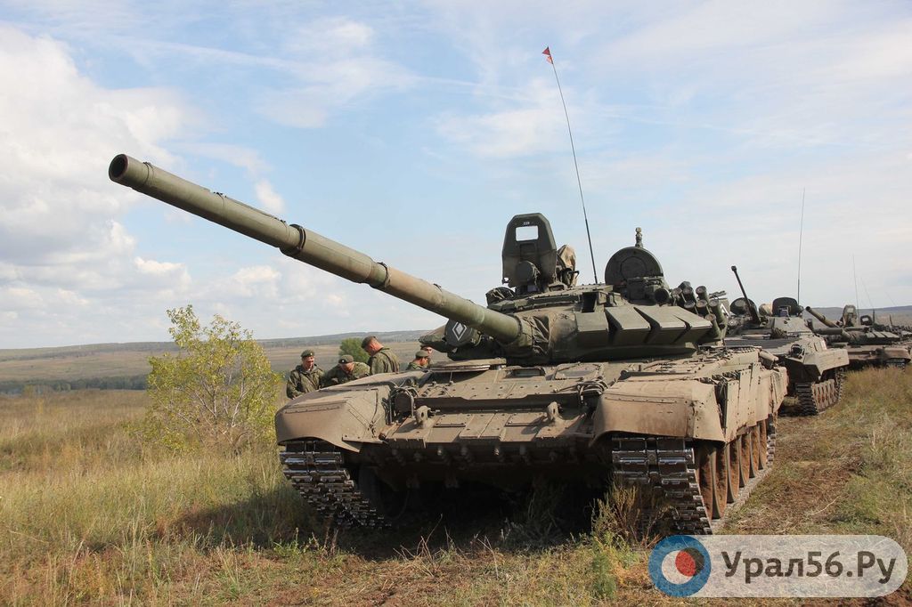 Военная техника на Тоцком полигоне, 16.09.2015