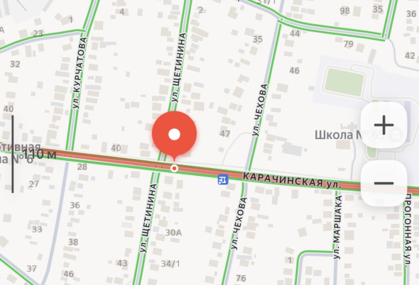 В Оренбурге временно перекроют движение на улице Карачинской