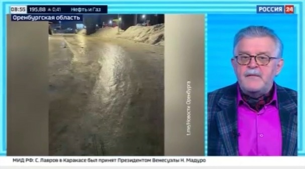 Оренбургский гололед показали в федеральной метеоаналитике