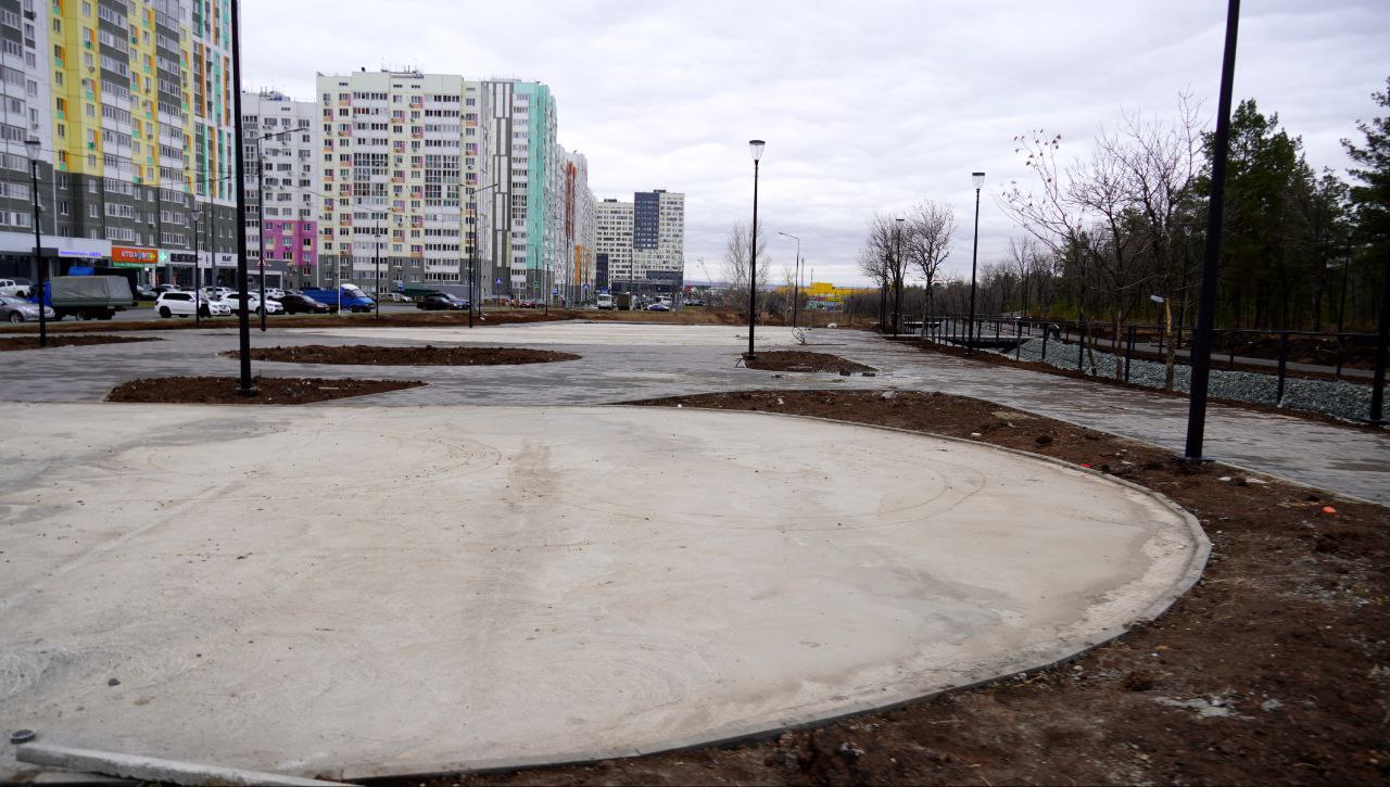 Территория нового парка. Источник: Администрация Оренбурга