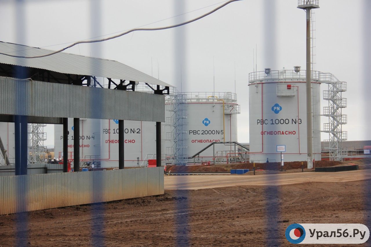 Резервуары для накопления нефти, Сакмарский район