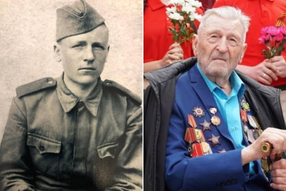 101 год исполнился ветерану Великой Отечественной войны Александру Курцеву из Оренбургской области 