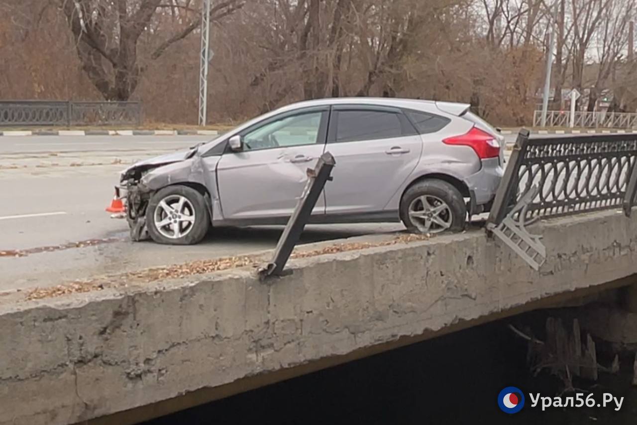 На месте ДТП